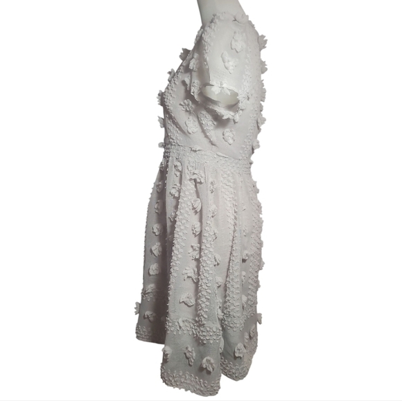 Anthropologie Sunday in Brooklyn Bonita sheer swiss dot Textured Midi Dress 8p - Picture 3 of 10